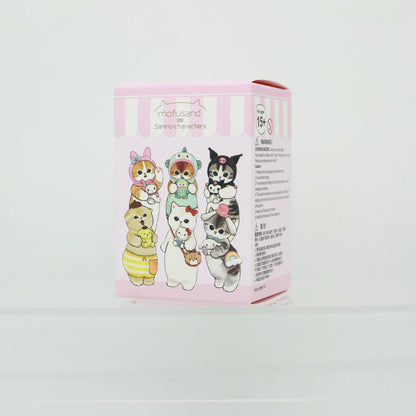 Mofusands Cats Blind Box Toys Sanrio Character Cartoon Melody Mystery Pudding Dog COS Dress Up Cute Cat Doll Toys Gifts